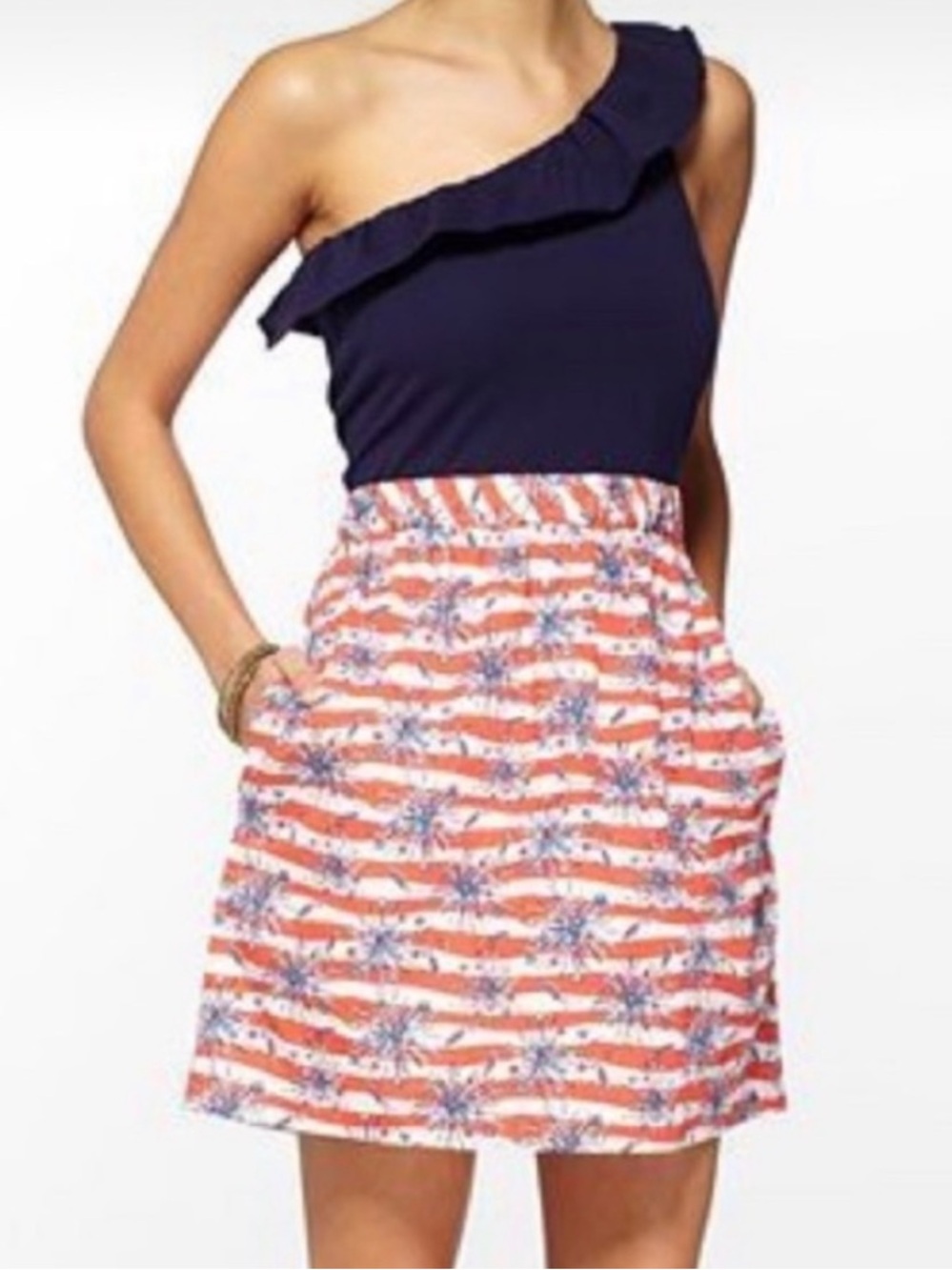 Lilly Pulitzer Dionne One Shoulder Dress